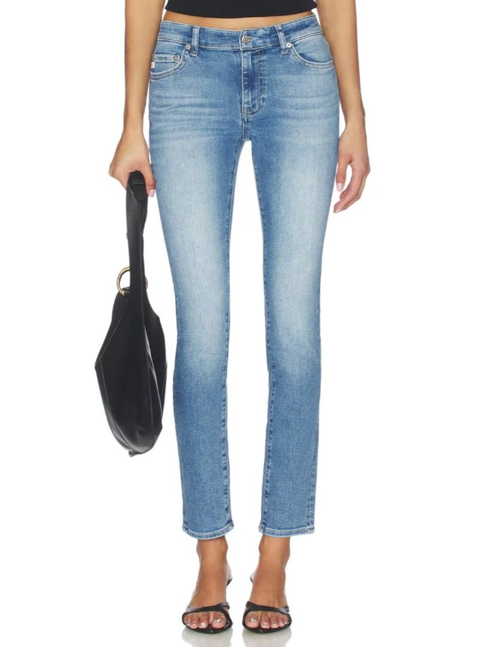 NWT Adriano Goldschmied AG Prima in 18 Years Smolder Skinny Stretch Jeans 27